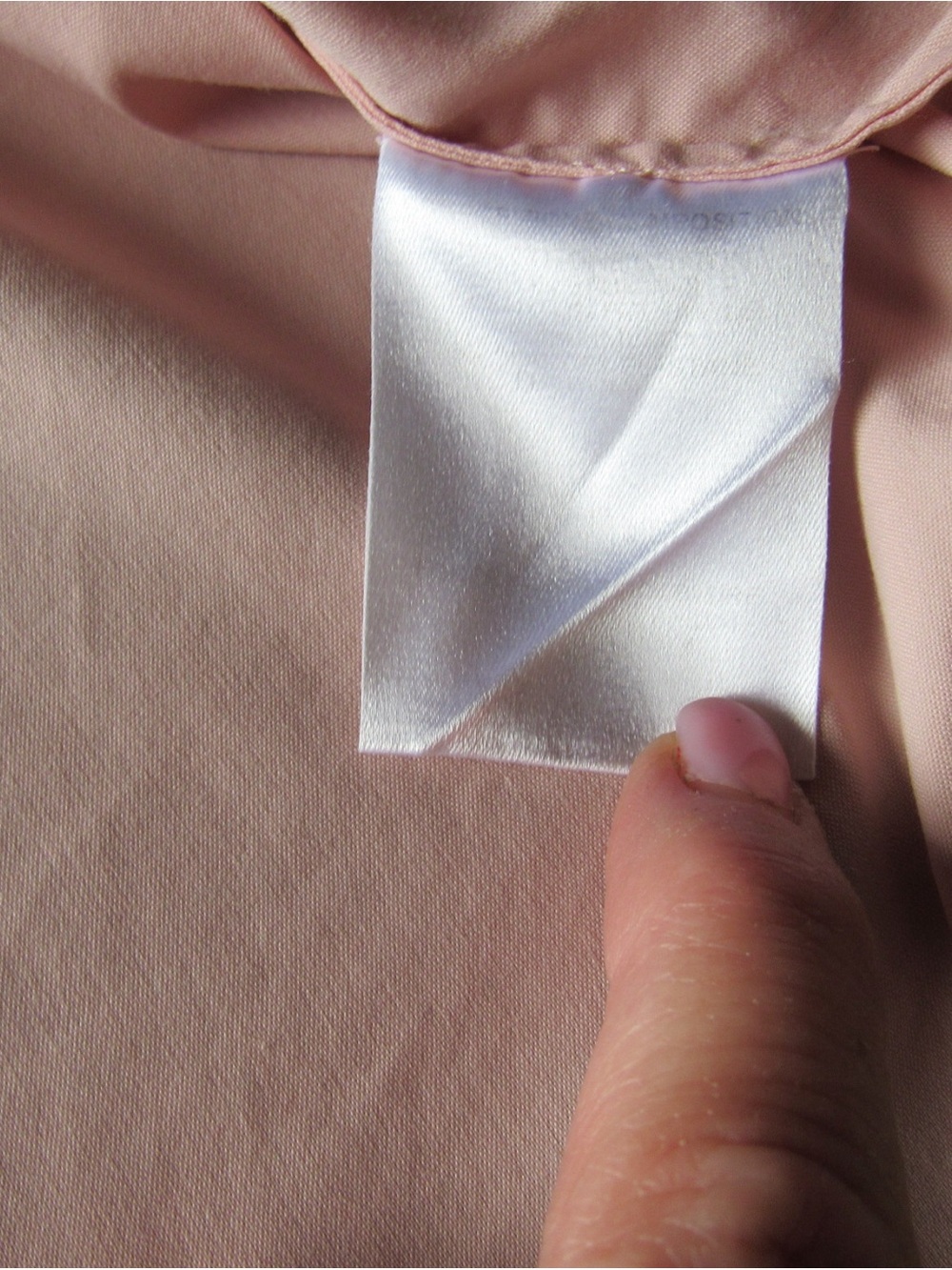 Gucci Pale Pink Women's Button-Down Shirt w/ French Cuffs - Picture 6 of 11